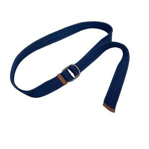 Men's U.S. Polo Assn. Navy Blue Fabric Belt Adjustable
